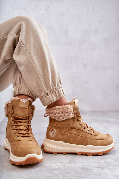 Teplé boty Trappers Lee Cooper LCJ-22-44-1361L Béžove