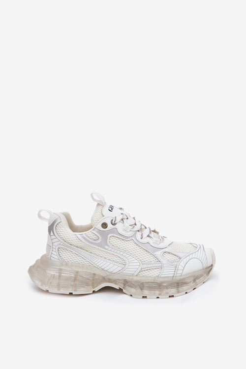 Dámské Kožené Tenisky GOE RR2N4083 Béžové