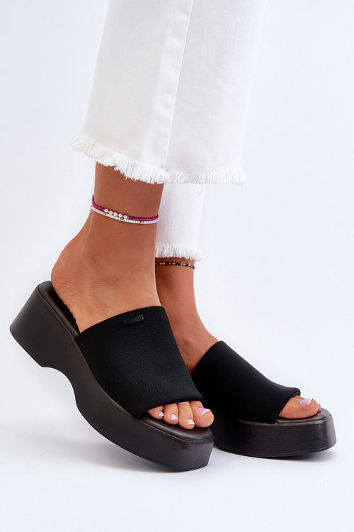 Dámské žabky Big Star NN274021 Černé