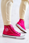 Dámske vysoké tenisky Veľká hviezda JJ274210 Fuchsia