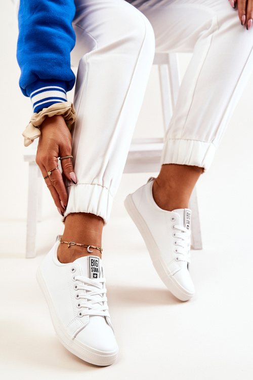 Veľká hviezda JJ274311 Kožené tenisky