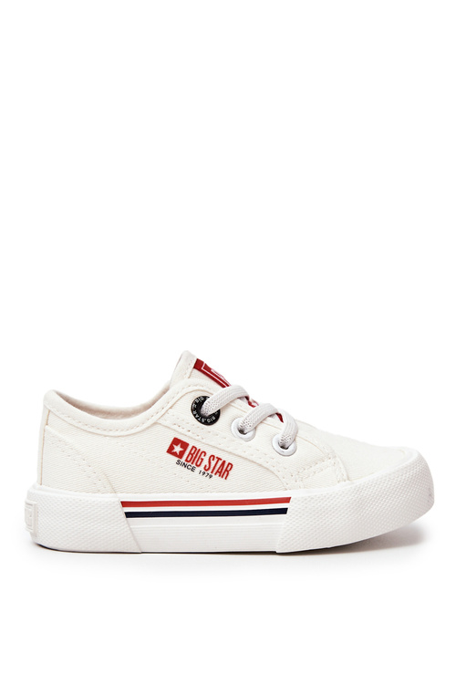 Nazouvací tenisky Big Star JJ374165 Bile