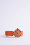 Ernest Manon Dámske hodinky Orange Suede