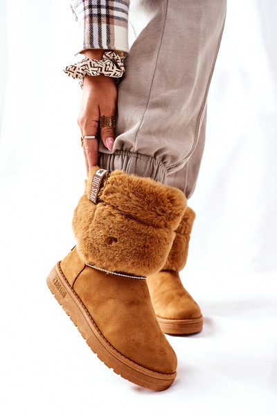 Dámské Sněhule Big Star  II274127 Camel