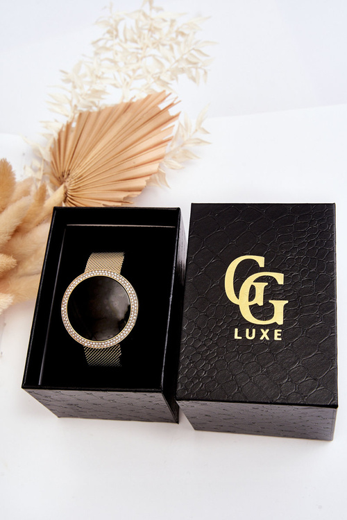 Digitálne hodinky na ôk GG Luxe Gold Náramok