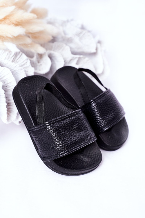 Dětské Gumové Nazouváky Černé Swimmer