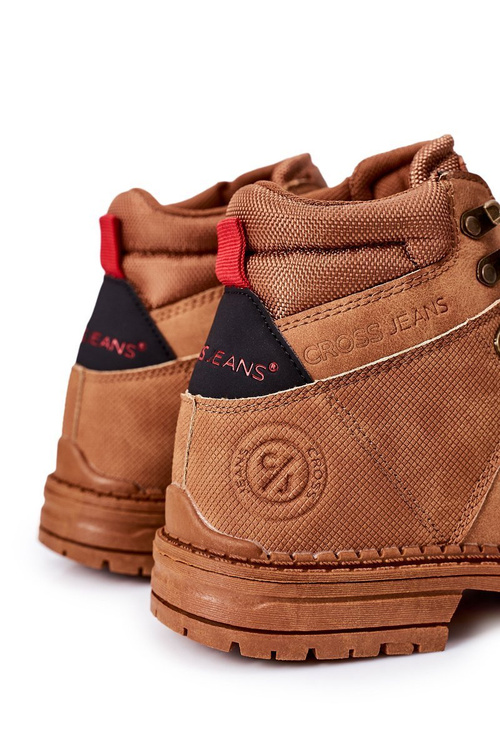 Pánská Treková Obuv Cross Jeans EE1R4031C Camel