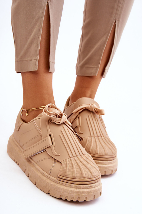 Dámská módní sportovní obuv Béžove Genesis