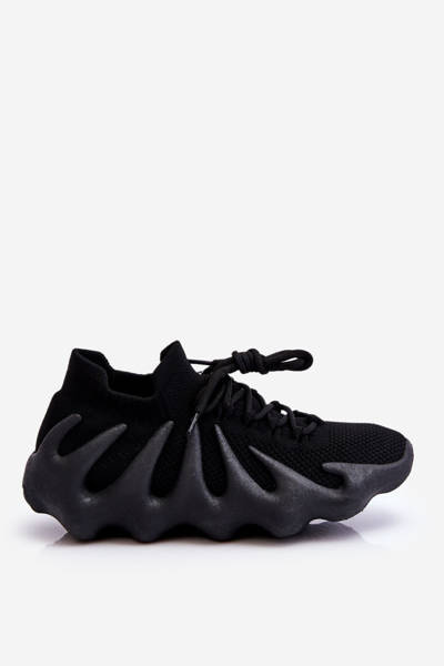 Dámske posuvné tenisky čierne myles