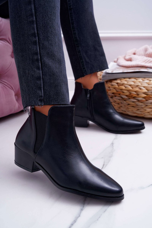 Černé nízké boty Murino