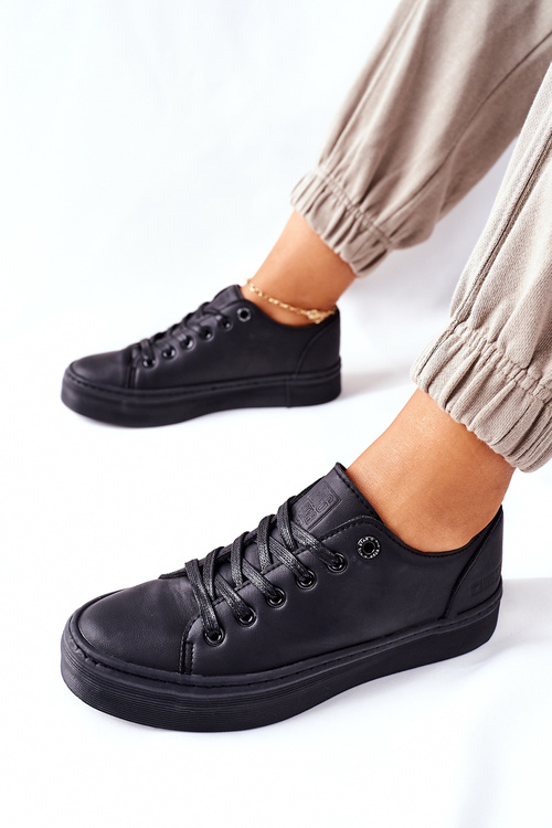 Dámske tenisky na platforme Big Star II274098 Black