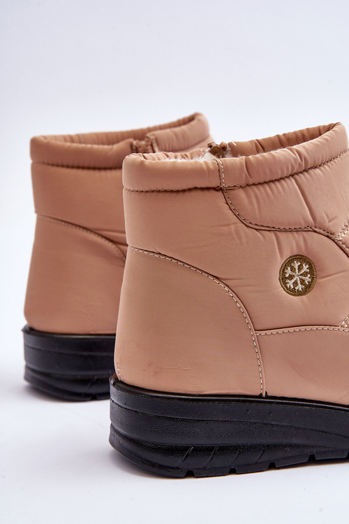 Dámské zimní sněhule v barvě bežové Helis