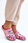 Domáce flip -flops Owl inblu gf000018 ružová