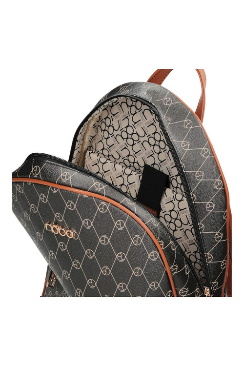 Dámský kožený batoh NOBO M0440-C020 Černy