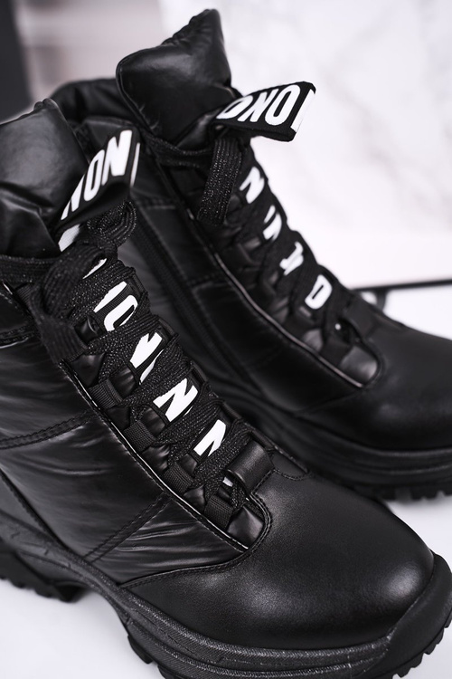 Détské Sněhule Teplé Černé Grantes