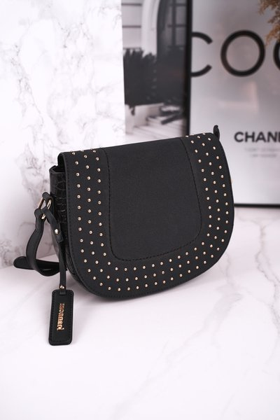 Dámská Kabelka MONNARI BAG4250-020 Semišová Černá