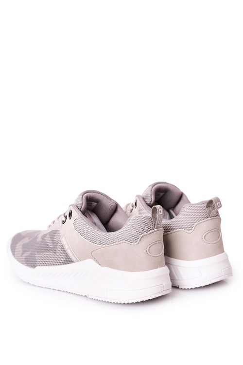 Pánské Sportovní Obuv Memory Foam Big Star HH174139 Šedé