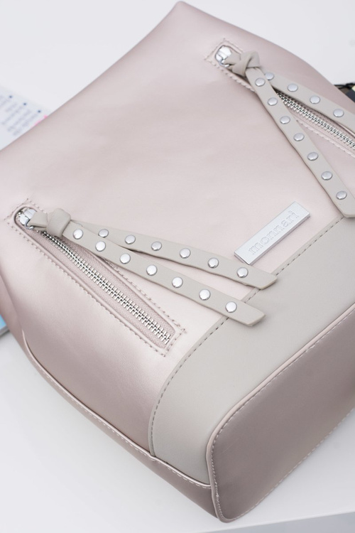 Women's Handbag Silver Gray Postman