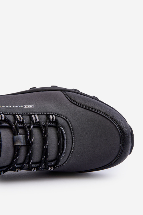 Šedé pánské turistické boty McBraun