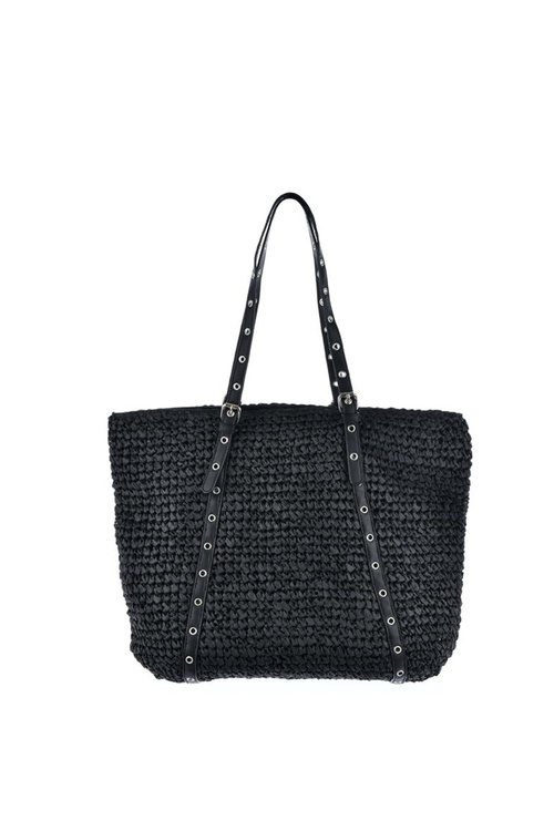 Klasická dámska kabelka veľká hviezda JJ574096 čierna