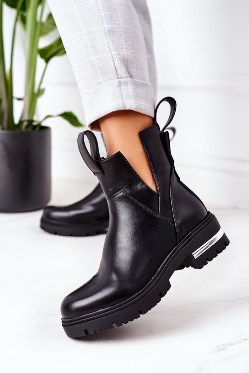 Teplé Boty Pérka Černé Rock It