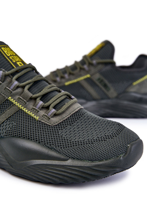 Pánská sportovní obuv Memory Foam Big Star KK174256 Khaki