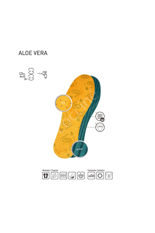 Kokcín aloe aloe vera liečivé vložky