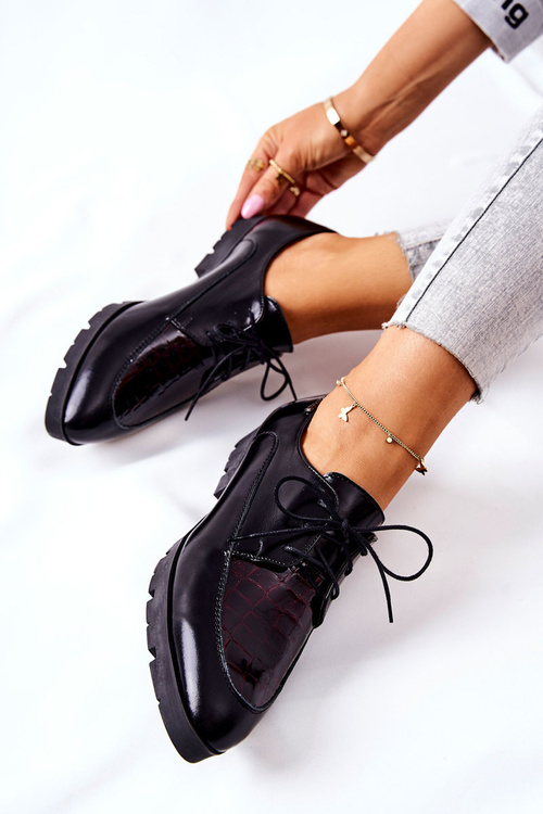 Kožené polobotky Monnari M73/1 Black