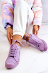 Dámské nízké tenisky Big Star JJ274416 Violet