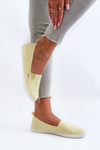 Dámske tenisky slip-on žlté Adrancia