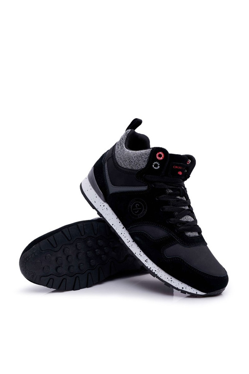 Pánská Sportovní Obuv Cross Jeans černé EE1R4119C