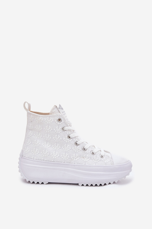 Vysoké Dámské Tenisky Lee Cooper LCW-25-31-3461L Bílé