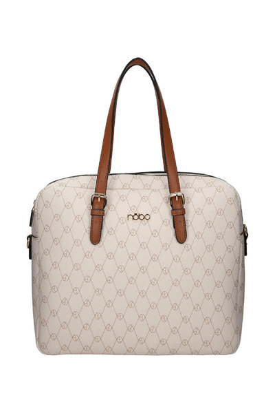 Velká taška NOBO M0420-CM00 Světle béžová