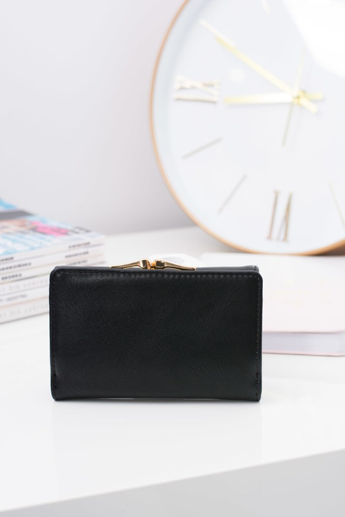 Small Women's Black Wallet On Bigiel