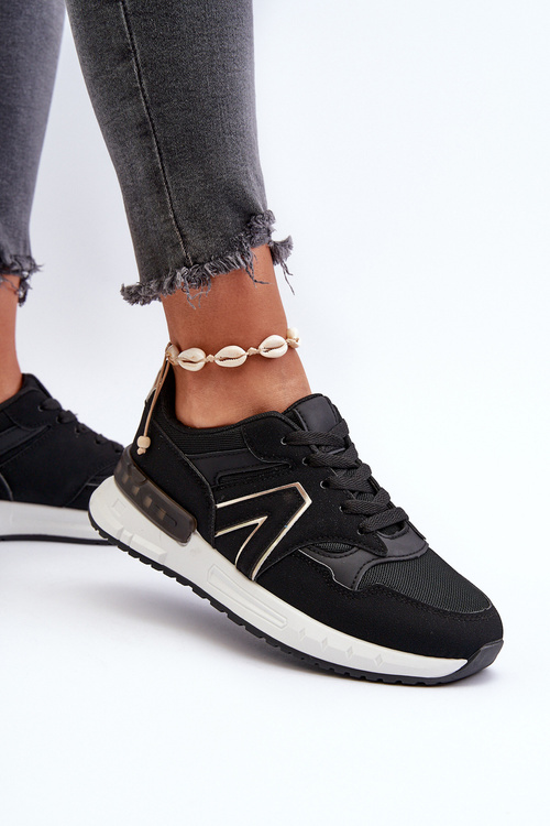 Dámske tenisky z ekologickej kože, čierne Vinelli