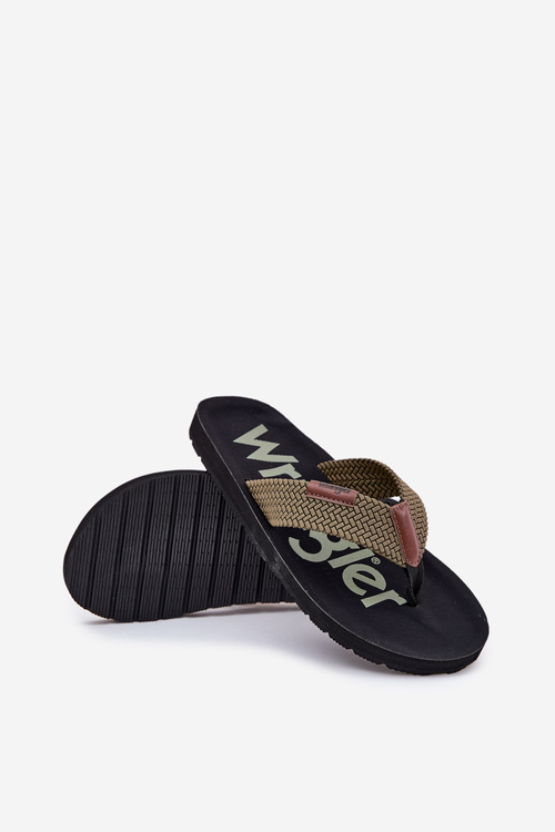 Pánské žabky WRANGLER ZANE FLIPFLOP MEN LOW 20251044.20251044.57B Zelené