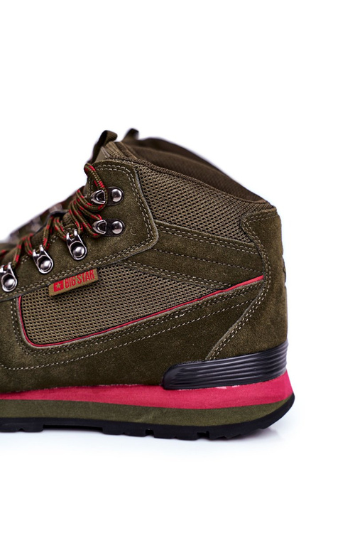 Pánská Treková Obuv Big Star Outdoor Khaki GG174200