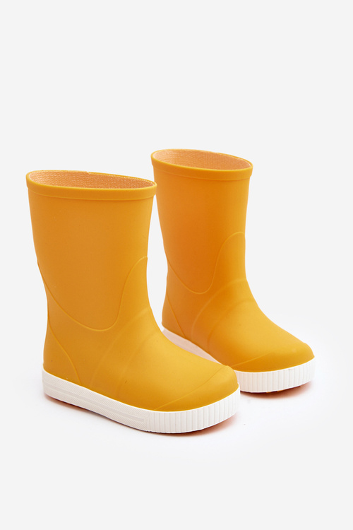 Vlnové gokidy 979 detských galoshes žlté