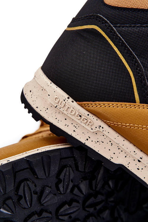 Pánské trekingové zateplené boty Big Star KK174373 Velbloud