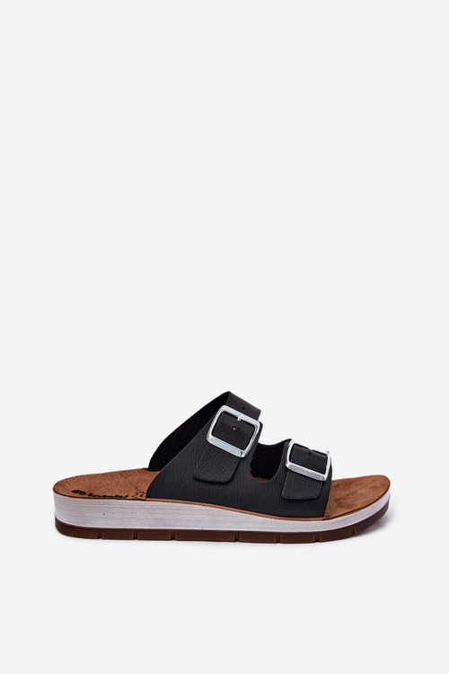 Dámské Sandały S Přezkami Inblu CP000042 Černé