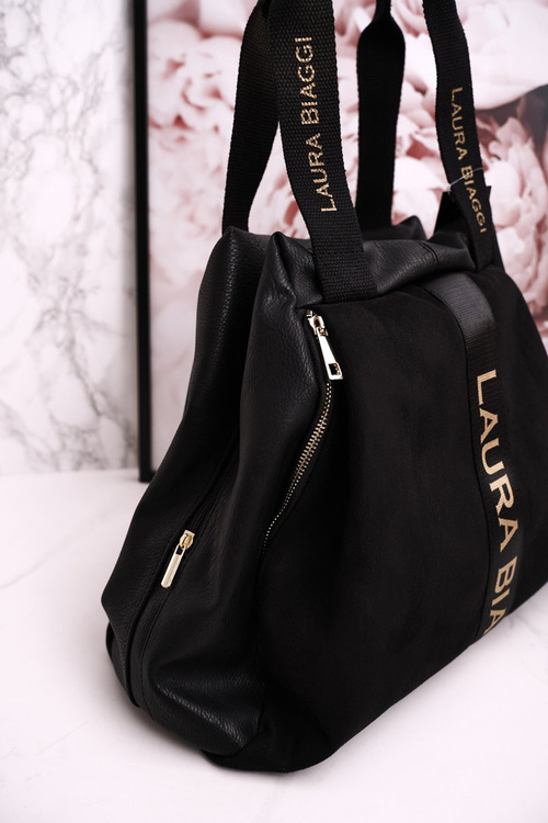 Nakupujúci taška laura biaggi lethaga-diel čierna