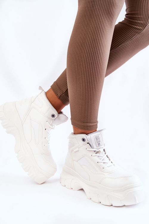 Módne topánky pamäť peny veľká hviezda kk274369 biela