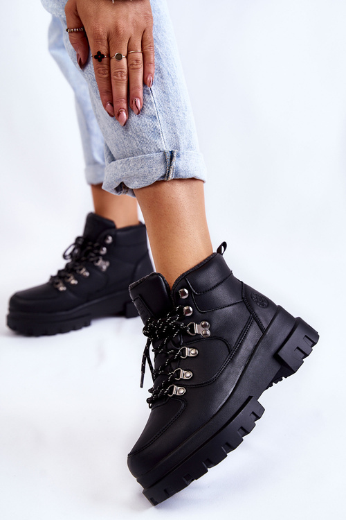 Dámske trekkingové topánky Lee Cooper LCJ-22-31-1435 Čierna