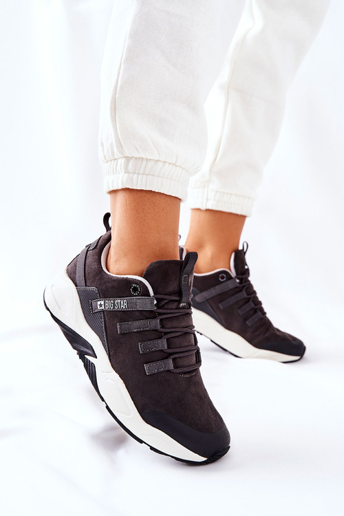 Sportovní Obuv Memory Foam Big Star II274255 šedé