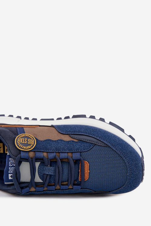 Pánské Sportovní Tenisky Big Star RR174279 HI-POLY SYSTEM Námořnické