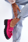 Suede Shoes, Moccasins, Dámska Ramvli Fuchsia