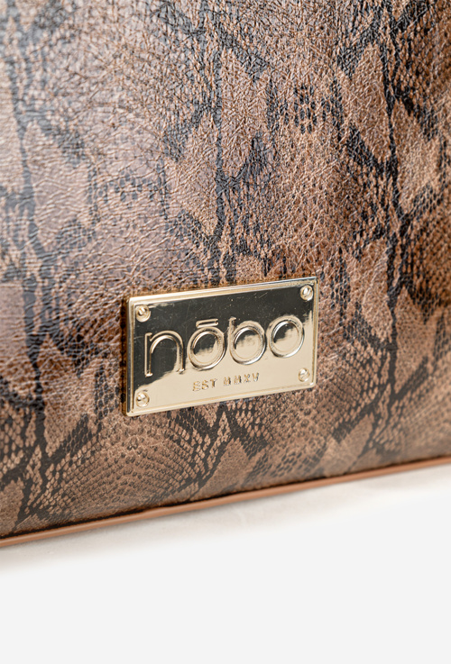 Kabelka Zvířecí vzor NOBO BAG6150-M17 Hnědá