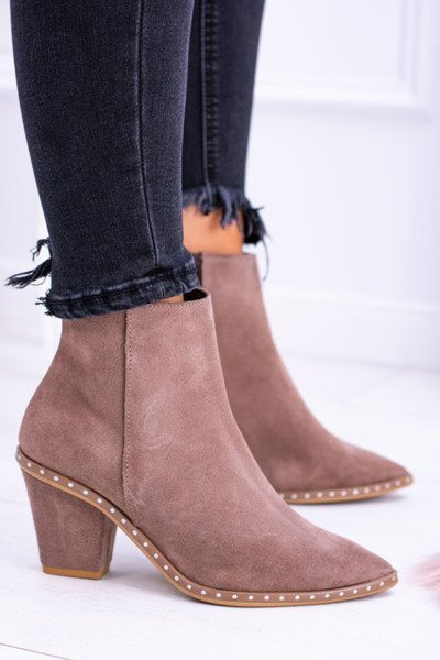 Dámska kožená béžová sonoma