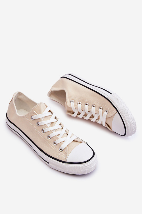 Klasické nízko dámske svetlo podbelne tenisky Vegas