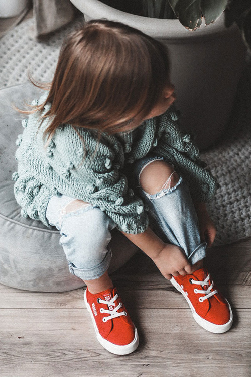 Veľká hviezda JJ374167 Red Sneakers